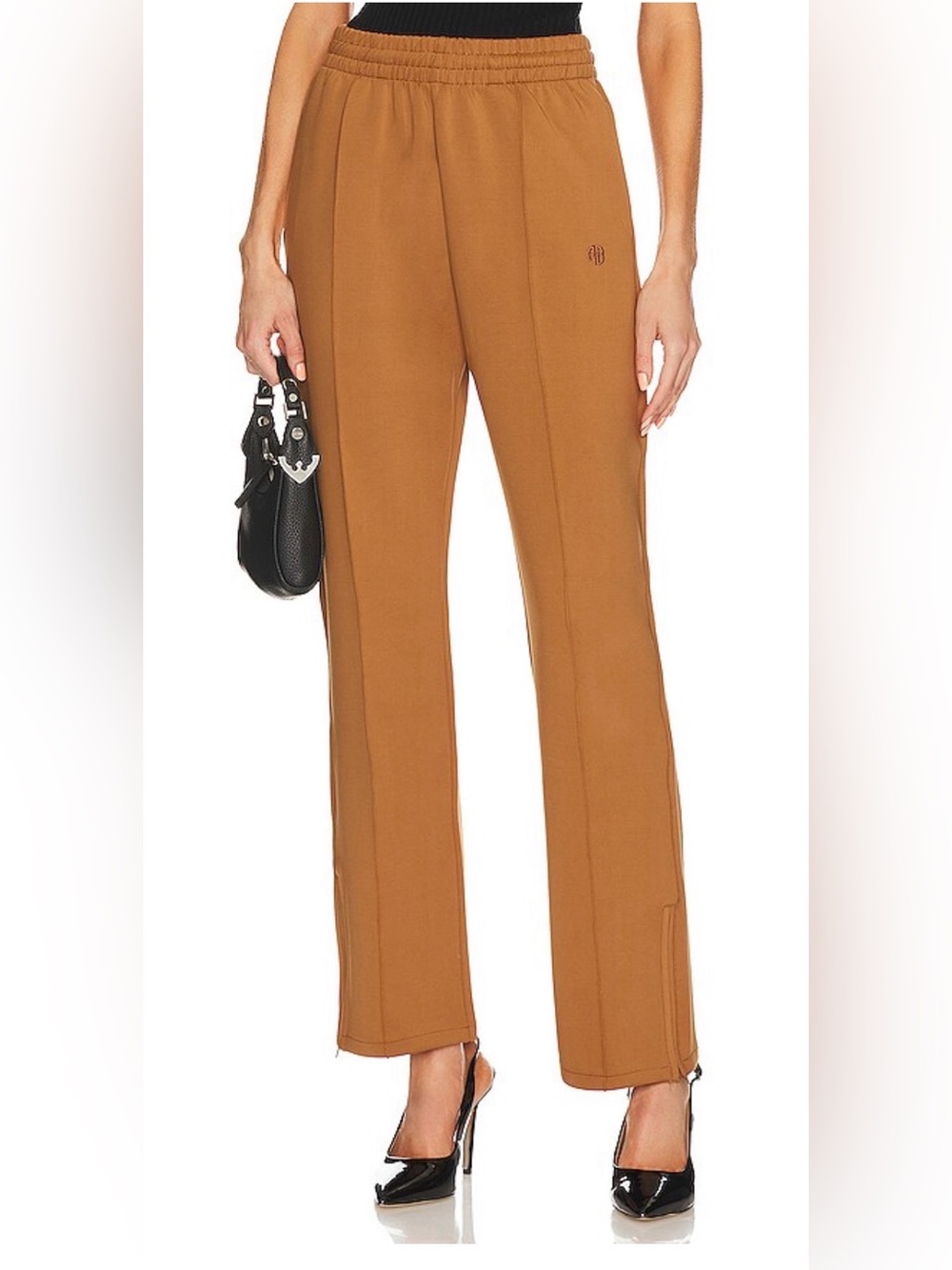 Anine Bing Mustard Drawstring Joggers
